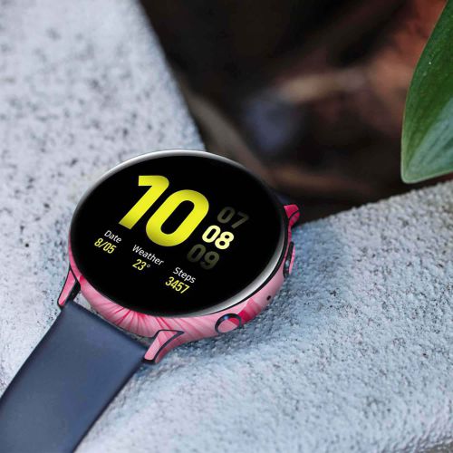 Samsung_Galaxy Watch Active 2 (44mm)_Pink_Flower_4